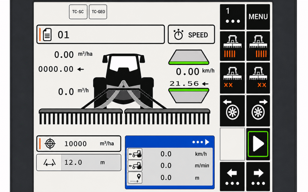 Advanced ISOBUS control system